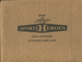 2025 Leaf Metal Sports Heroes Hobby, 25 Solo Pack Case