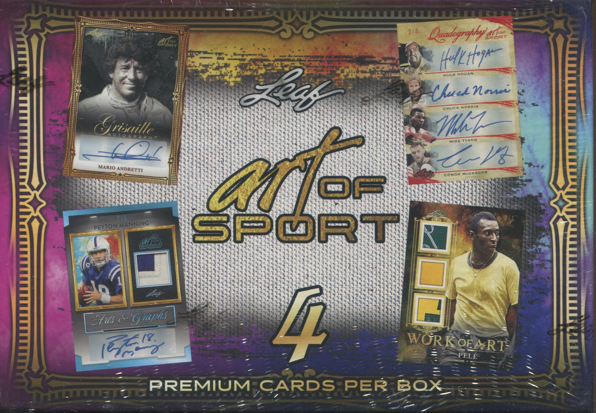 2022 Leaf Vibrance Multi-Sport 新品未開封ボックス 2026 Leaf Art of Sport Multi-Sport Hobby, Box *RELEASES 7/24*