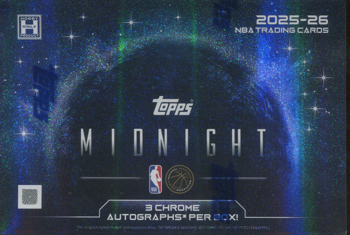 2025-26 Topps Midnight Basketball Hobby, Box