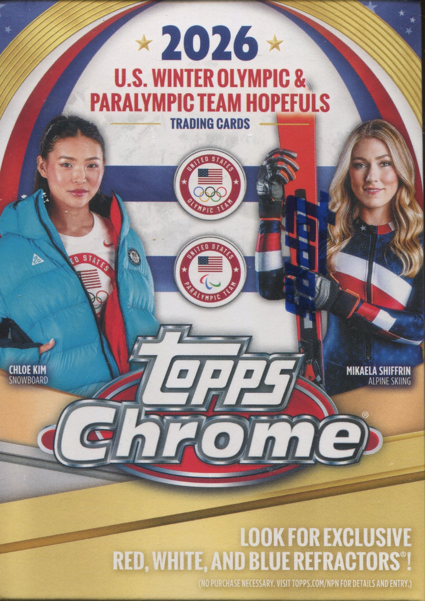 Topps US Winter Olympic box 未開封　アリサ　リュウ 2026 Topps Chrome U.S. Winter Olympic & Paralympic Team Hopefuls
