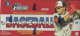 2025 Topps Heritage Baseball Hobby, 12 Box Case
