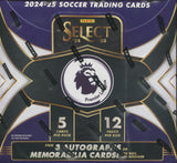 2024-25 Panini Select Premier League EPL Soccer Hobby, 12 Box Case