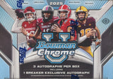 2025 Bowman Chrome University Football Delight, 10 Box Case