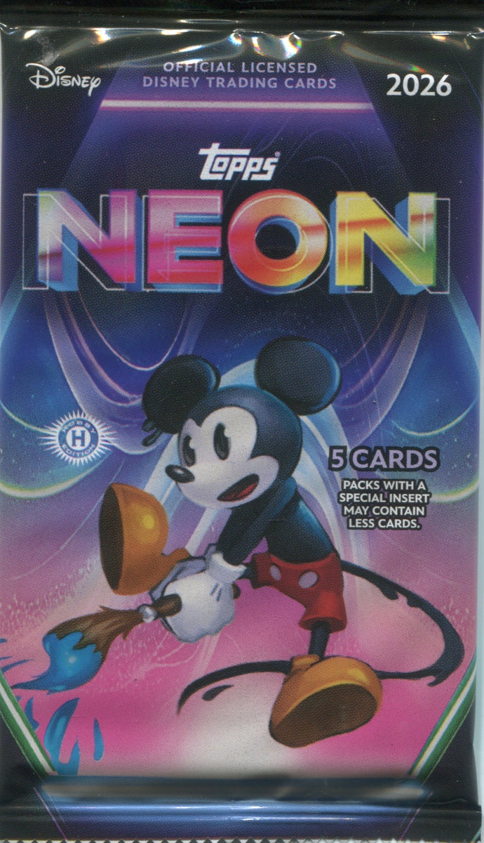 2026 Topps Disney Neon Hobby, Pack