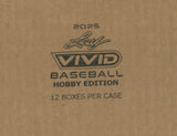 2025 Leaf Vivid Baseball Hobby, 12 Box Case *RELEASES 11/5*