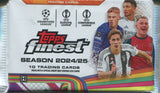 2024-25 Topps UEFA Club Competitions Finest Soccer Hobby, Pack