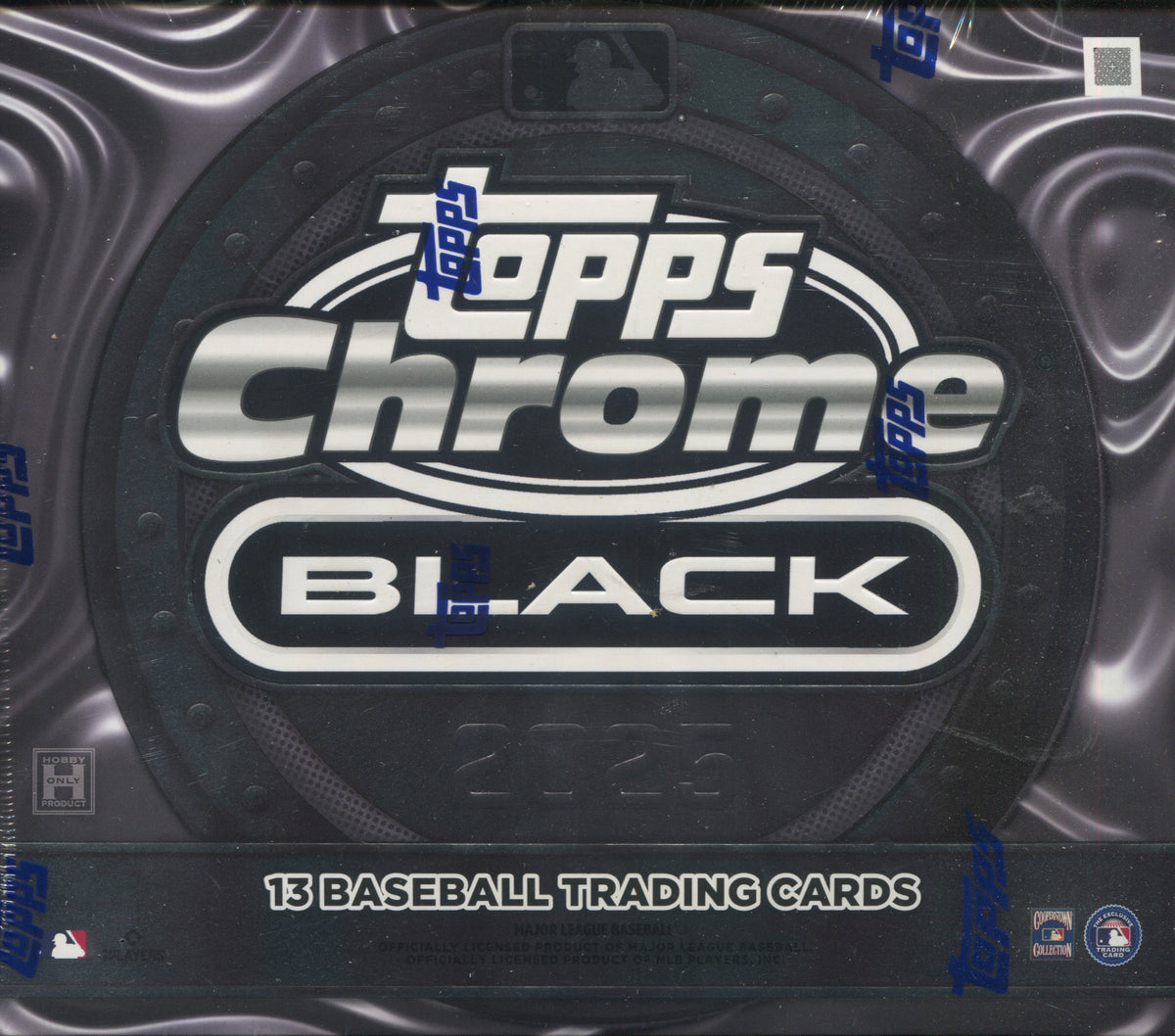 2025 Topps Chrome Black Baseball Hobby Box | Steel City