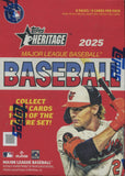 2025 Topps Heritage Baseball Blaster, Box