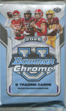 2025 Bowman Chrome University Football Jumbo, Pack