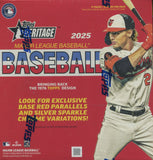 2025 Topps Heritage Baseball, Mega Box