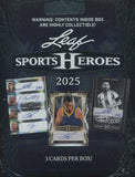 2025 Leaf Metal Sports Heroes Hobby, 15 Box Case