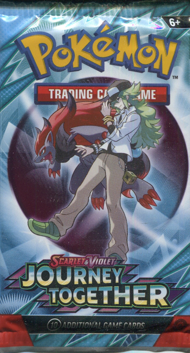 pokemon scarlet & violet journey together booster pack SINGLE Hops Zacian ex Pokemon Scarlet & Violet SV09: