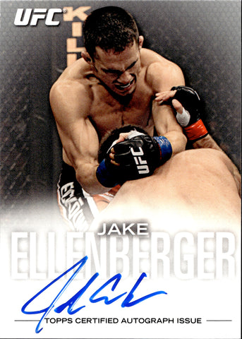 2012 Jake Ellenberger Topps UFC Knockout AUTO 154/159 AUTOGRAPH #FA-JE Welterweight