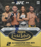 2024 Topps UFC Gold Label Hobby, 8 Box Case
