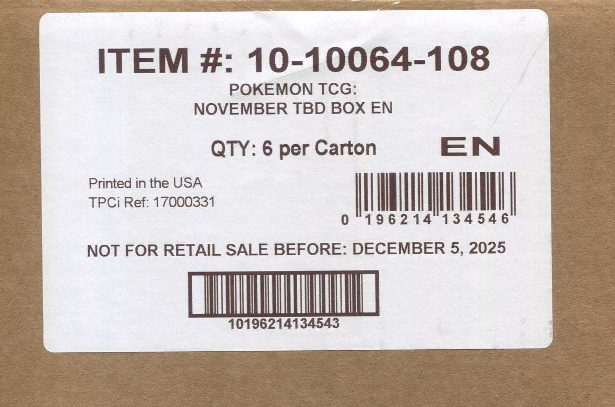 Pokemon Mega Kangaskhan EX , 6 Box Case