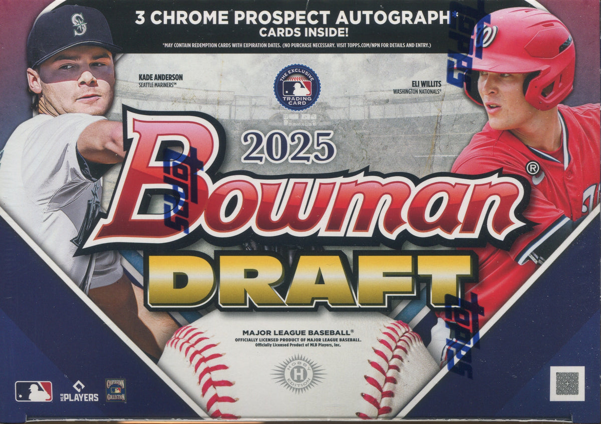 アウトレット 販売 店 topps Bowman Chrome 2025 2box 【公式通販】