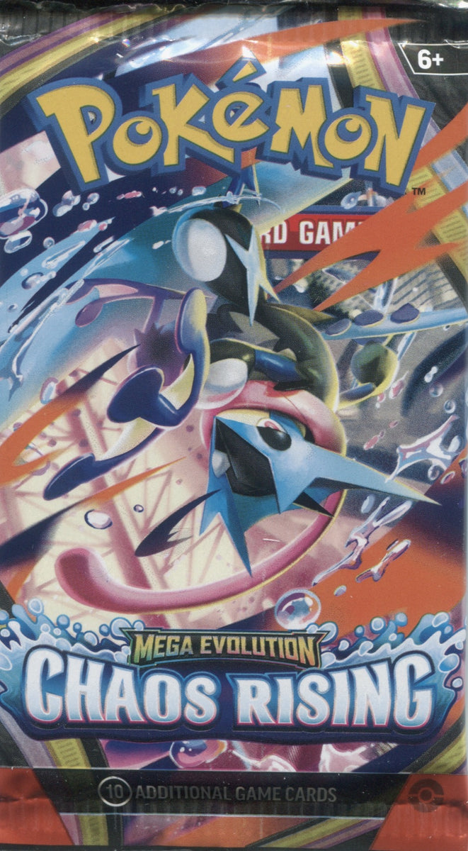 evolutions skies booster box Pokemon Mega Evolution Chaos Rising, Pack Unit:Pack (100 sleeves) magic the gathering binder PACK CONTENTS Pure Stardust Dragon -