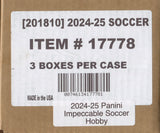 *LAST CASE* 2024-25 Panini Impeccable Soccer Hobby, 3 Box Case