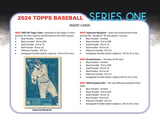 2024 Topps Series 1 Baseball Jumbo, Pack