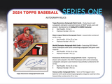 2024 Topps Series 1 Baseball Jumbo, Pack