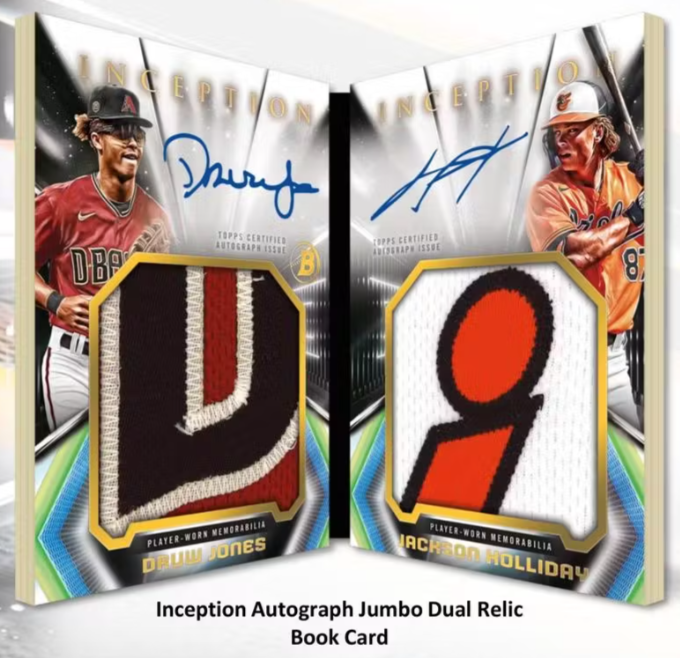 2021 Bowman Inception outlets Baseball Hobby Box with 2 Autographs