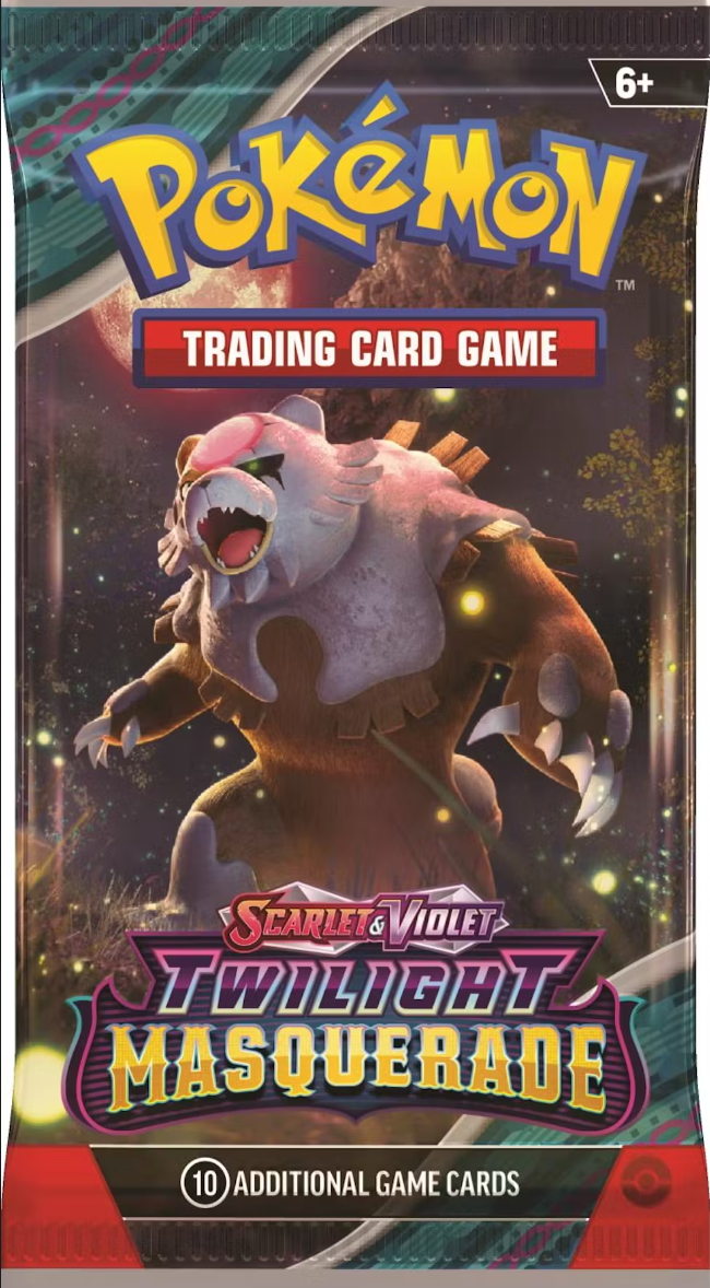 pokemon scarlet and violet twilight masquerade booster pack Scarlet & Violet: Twilight Masquerade main image 0