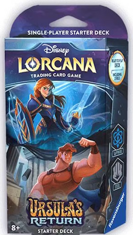 Disney Lorcana Ursula's Return, Starter Deck (Sapphire & Steel) *RELEASES 5/31*