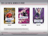 2024 Leaf Metal Women of Sport Hobby, Box