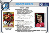 2022 Bowman Chrome Road to UEFA Under 21 European Championship Soccer Hobby, Box