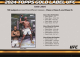 2024 Topps UFC Gold Label Hobby, Pack