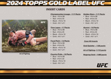 2024 Topps UFC Gold Label Hobby, Pack