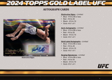 2024 Topps UFC Gold Label Hobby, Pack