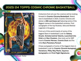 2023-24 Topps Cosmic Chrome Basketball Hobby, Box