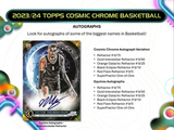 2023-24 Topps Cosmic Chrome Basketball Hobby, Box