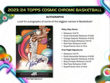 2023-24 Topps Cosmic Chrome Basketball Hobby, Box