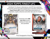 2024 Topps UFC Finest Blaster, 40 Box Case