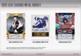 2025 Leaf Metal Legends Hockey Hobby, Box