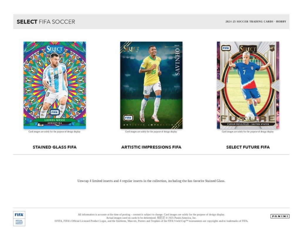 2024-25 Panini Select FIFA Soccer Hobby Box