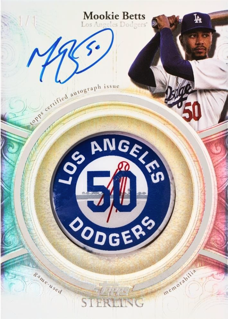 LAST CASE* 2025 Topps Sterling Baseball Hobby, 4 Box Case