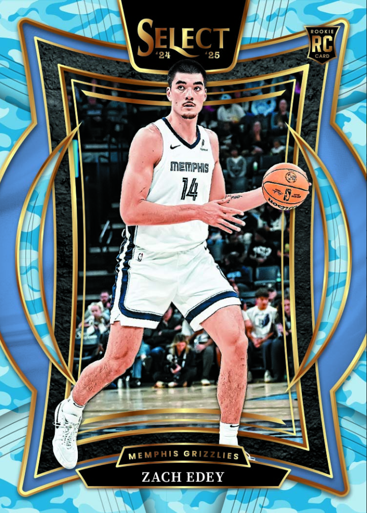2024-25 Panini Select Basketball Hobby, Blaster Box (Green & Red Mojo)