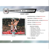 2025 Topps WWE Chrome Mega, Box