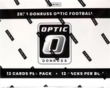 2024 Panini Donruss Optic Football, Cello Jumbo Value Fat Pack Box