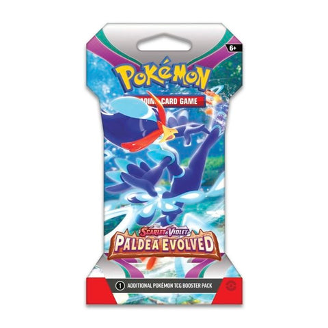 Pokemon Scarlet & Violet Paldea Evolved, Blister Pack