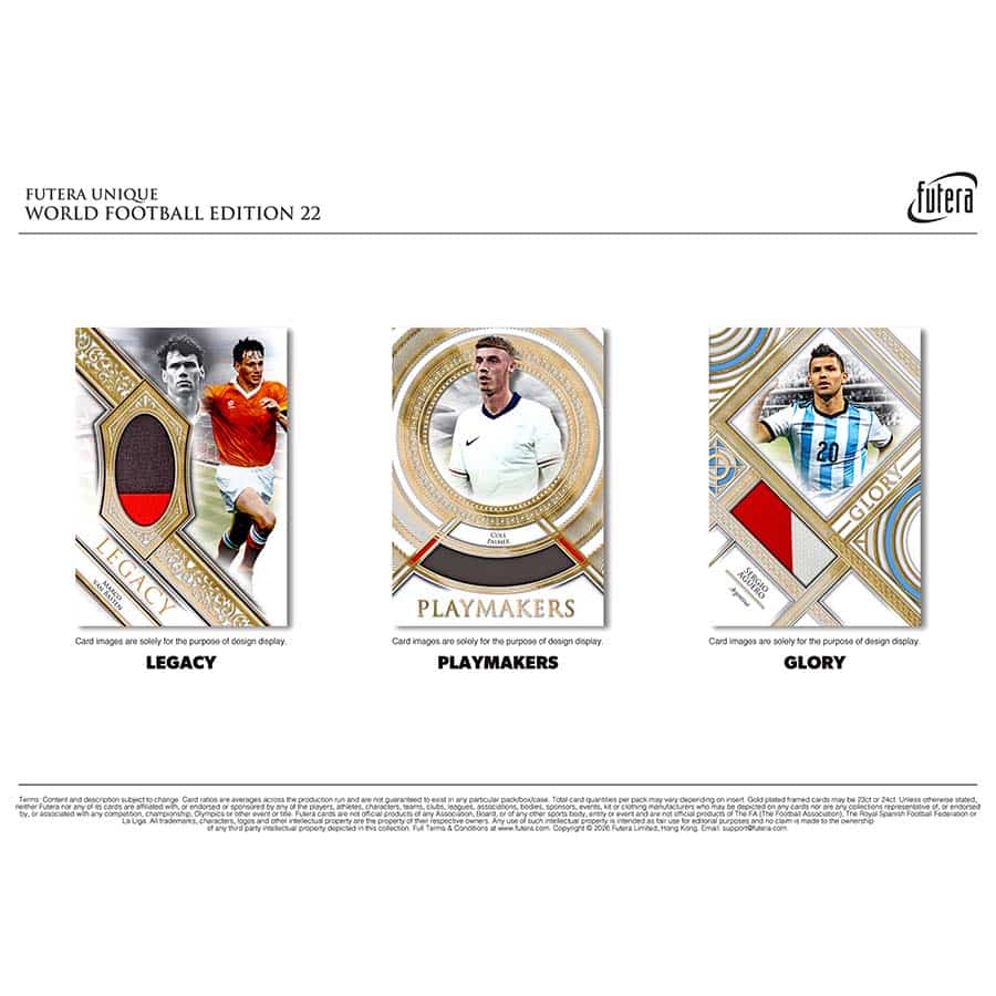 2026 Futera World Football Unique (Soccer) Edition 22 Hobby, Box