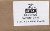 2024 Leaf Metal Legends Wrestling Hobby, 3 Box Case