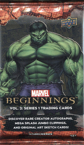 2022 Upper Deck Marvel Beginnings Volume 2 Series 1, Hobby Pack