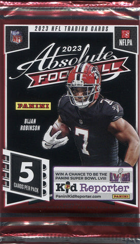 2023 Panini Absolute Football Hobby Direct Gravity, Feed Pack