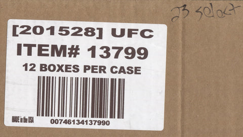 2023 Panini Select UFC Hobby, 12 Box Case