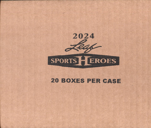 *LAST CASE* 2024 Leaf Metal Sports Heroes Multi-Sport Hobby, 20 Box Case