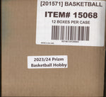 2023-24 Panini Prizm Basketball Hobby, 12 Box Case